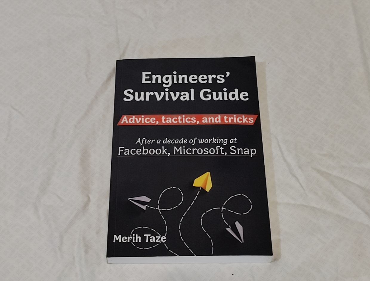 Engineers’ Survival Guide – Merih Taze (paperback)